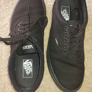 Vans All Black Size 8
